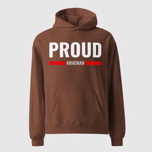 Proud Armenian oversized hoodie