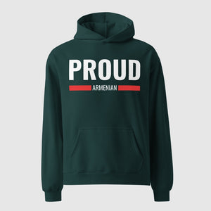 Proud Armenian oversized hoodie