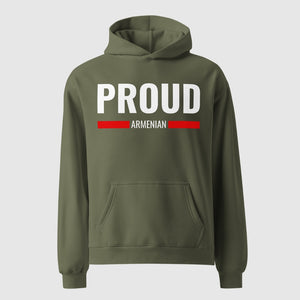 Proud Armenian oversized hoodie
