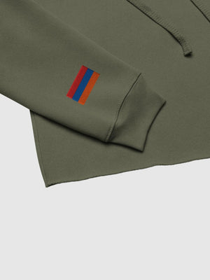 Coat of arms Crop Hoodie