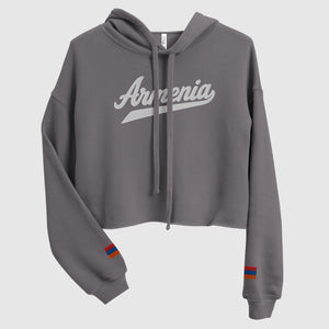 Armenia Crop Hoodie